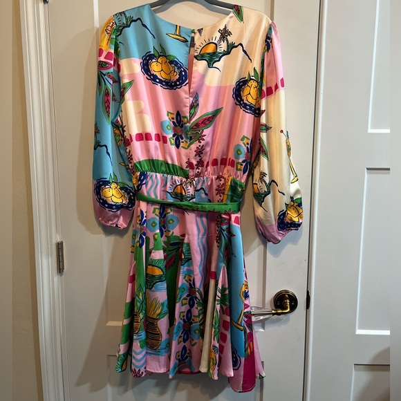 Sugarlips Multicolor Long Sleeve Dress - Picture 5 of 7